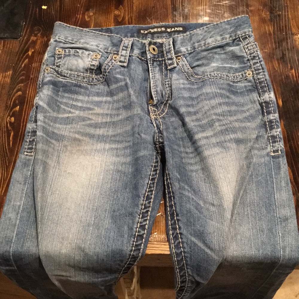 Express jeans Blake loose fit boot cut 30”x32”